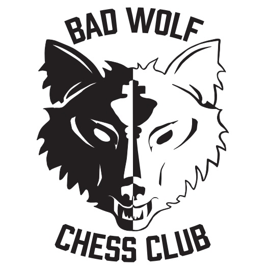 Bad Wolf Chess Club Logo
